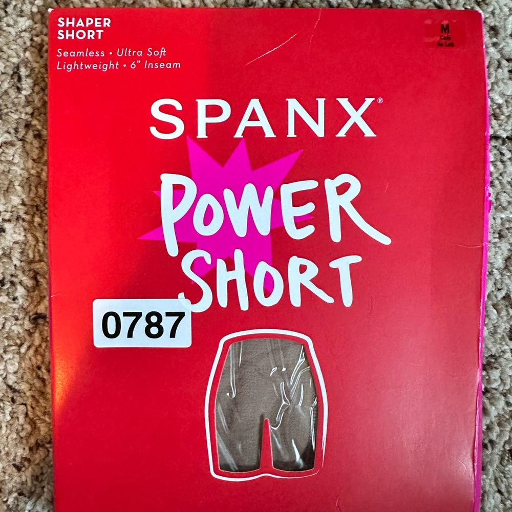 Spanx Power Shorts Shaper- Size M